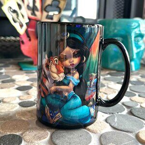 Disney Wonderground Gallery Jasmine Becket Griffith Coffee Mug Jasmine Rajah